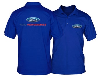 Ford Performance Mechanics  Men&#39;s Pique Polo Shirt #3393