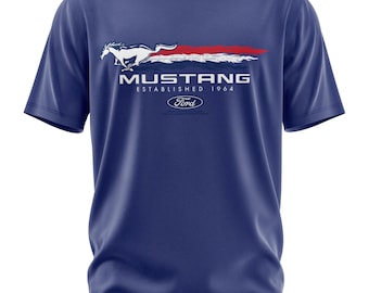 Ford Mustang T Shirt 2024 Ltd Edition 60 Years Anniversary Men's T