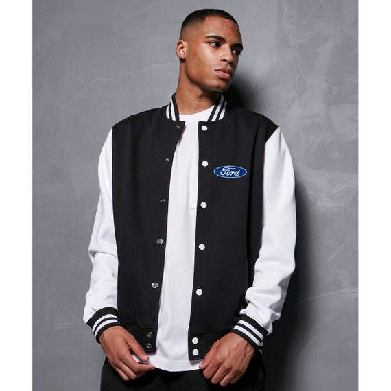 Ford Mustang Classic Tribar Varsity Baseball Jacket - Etsy
