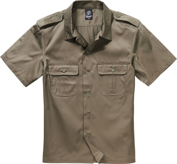 Army US Military Short Sleeve Shirt in XXL Etsy UK