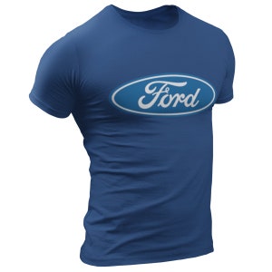 Official Licensed Ford Motors Original Large Oval Logo T-Shirt