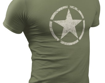 T shirt US Army WW2 vintage Etoile