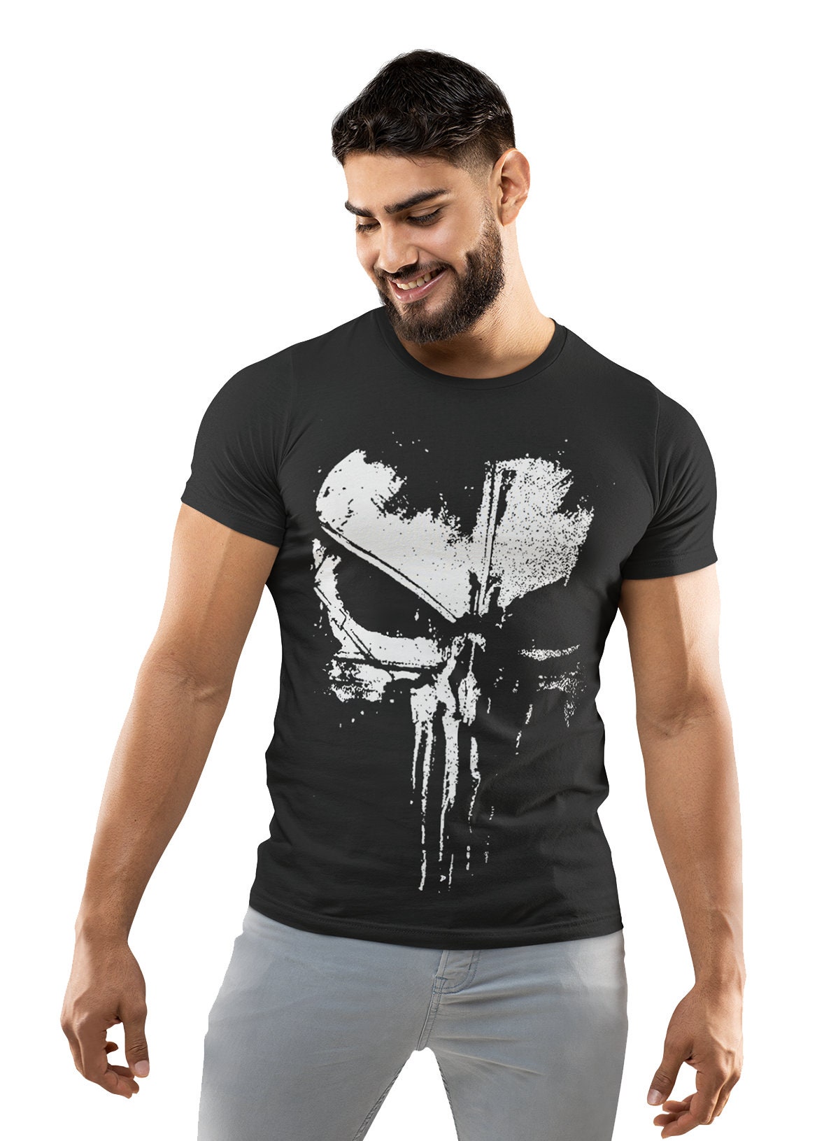 Raadplegen Coördineren defect Punisher T Shirt - Etsy