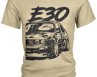 E30 M3 Grunge Style Männer T-Shirt