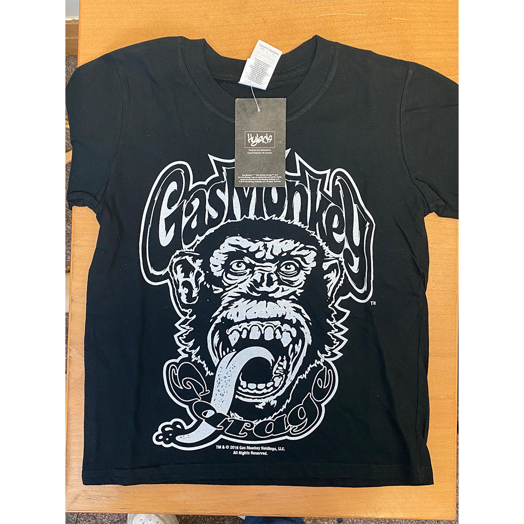 Gas monkey t shirt uk hotsell