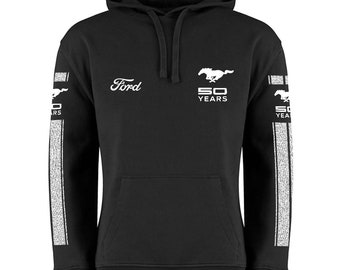 Ford Mustang 50 Years Men's Hoodie #3903