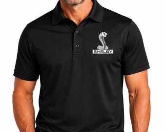 Carroll Shelby Supersnake Performance Polo Shirt