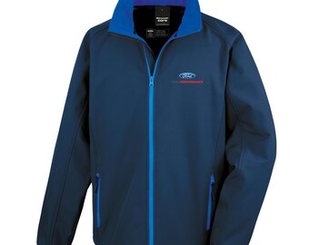 Ford Performance Men's Softshell Racing Jacket - Etsy Ford Performance Men's Softshell Racing Jacket - Etsy