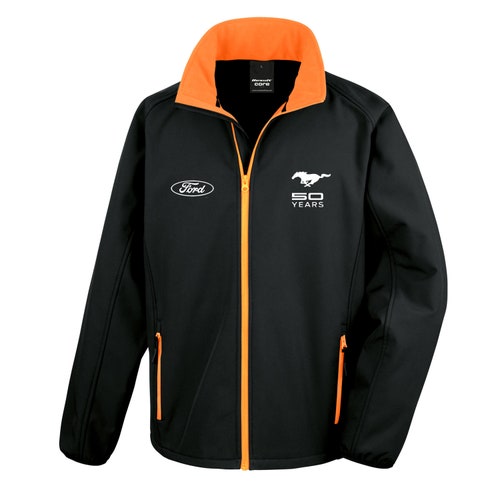 Ford Mustang 50 Years Jubilee Softshell Racing Jacket - Etsy