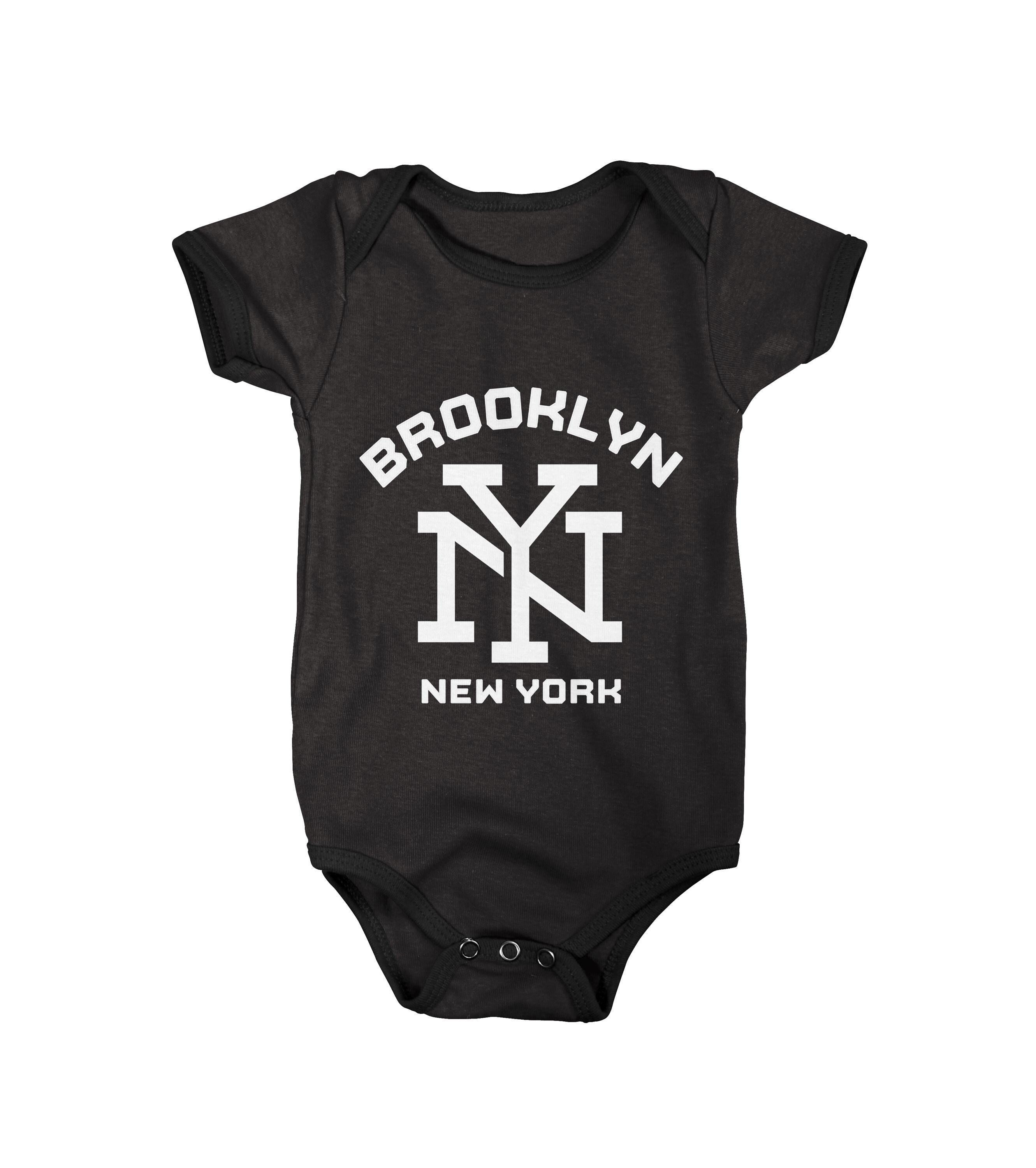 Stylish Brooklyn New York Baby Onsie Sleep Suit Baby Grow New Born - 18months