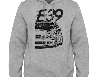 E39 Hooded Sweatshirt M5 Hoodie Auto Racing Hoodie E39 Hoodie German Car Hoodie