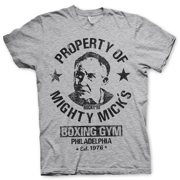 Rocky Mighty Mick's Gym Herren T-Shirt