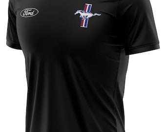 Polo Ford Mustang Performance: abbigliamento sportivo casual traspirante