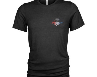 T-shirt Ford Mustang All American Red White & Blue T-shirt pour homme