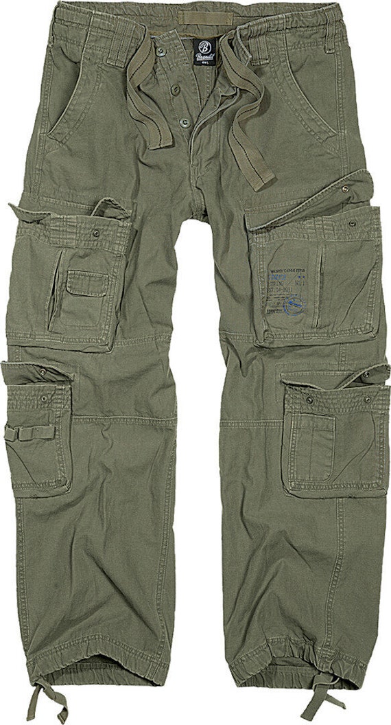 Vintage Style Military Pure Men's Cargo Pants Olive - Etsy