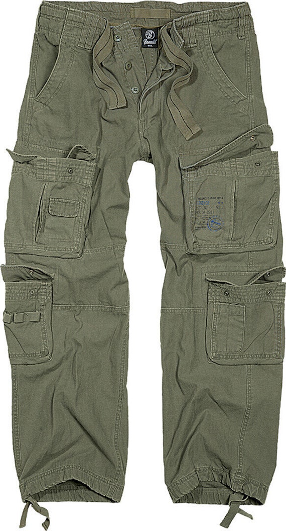 Military Pure Vintage Men's Cargo Pants Olive - Etsy