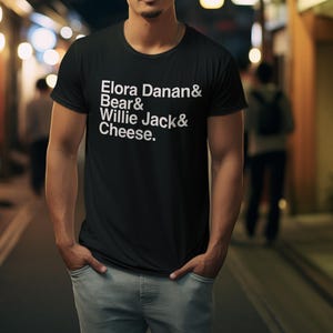 Reservation Dogs | Elora Danan, Bear, Willie Jack, Cheese | band t-shirt