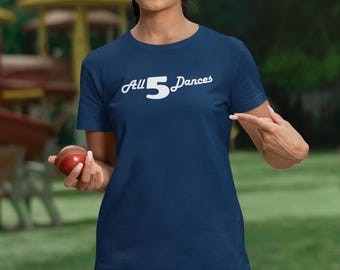 All 5 Dances t-shirt