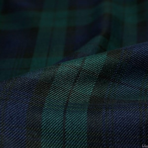 Polyviscose Tartan Fabric / Blackwatch