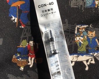 Pilot CON-40 Ink Converter Clear Fountain Pen Universal Type Authentic Japan Import