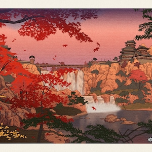 Shimura Castle - Print & Metal Print