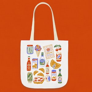 Borsa tote Midwest, borsa tote stile Midwest, borsa Michigan, borsa per la spesa Midwest, borsa per alimenti Midwest, borsa tote casual