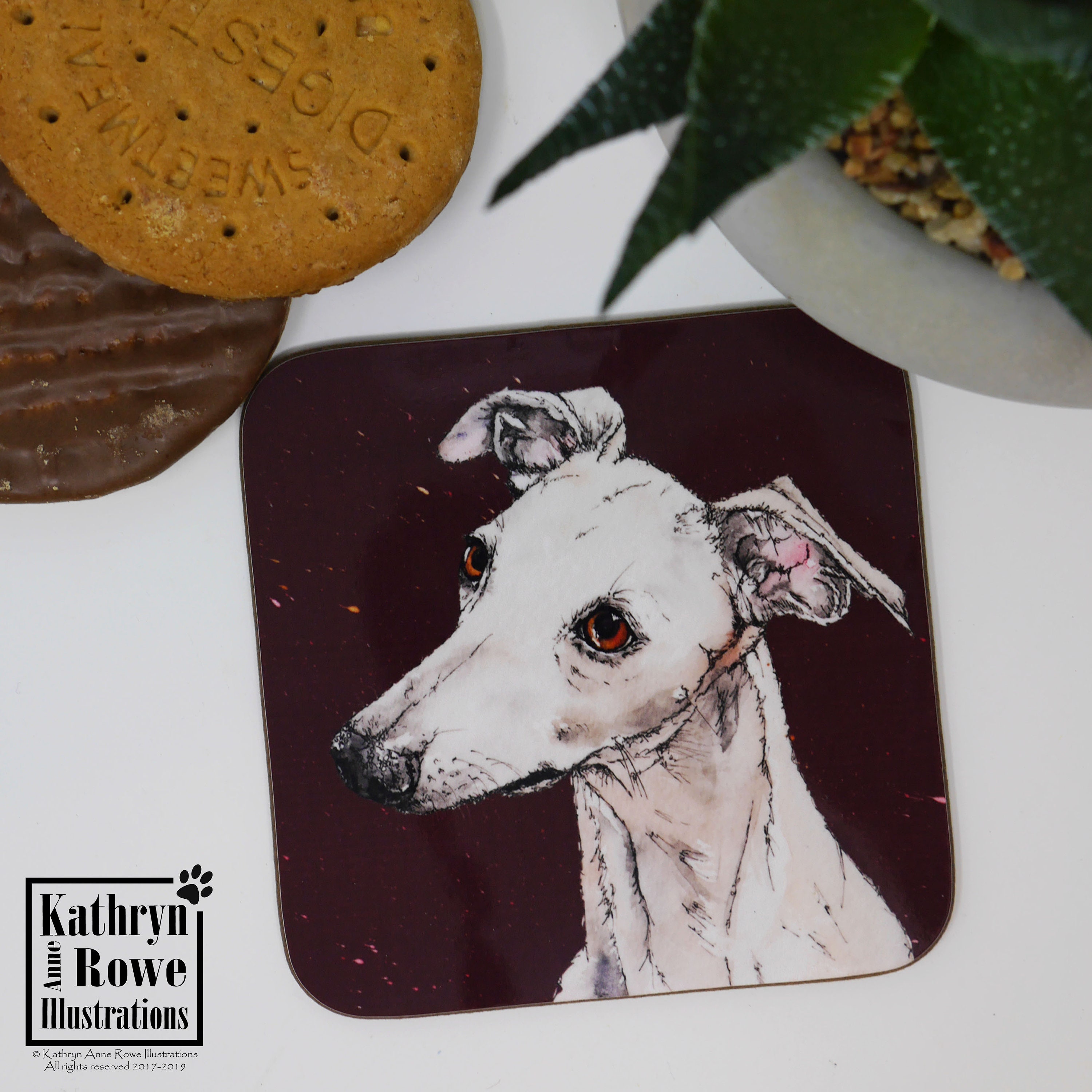 Whippet Whippets Whippet Gifts Sighthound Coaster Wedding Etsy UK