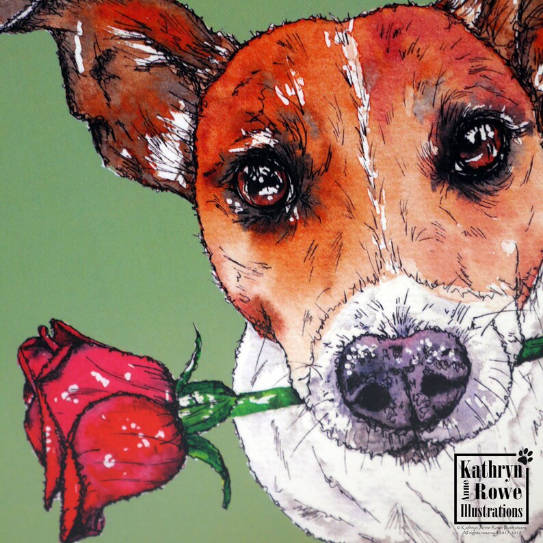 Jack Russell Terrier Jack Russell Jack Russell Gifts Etsy