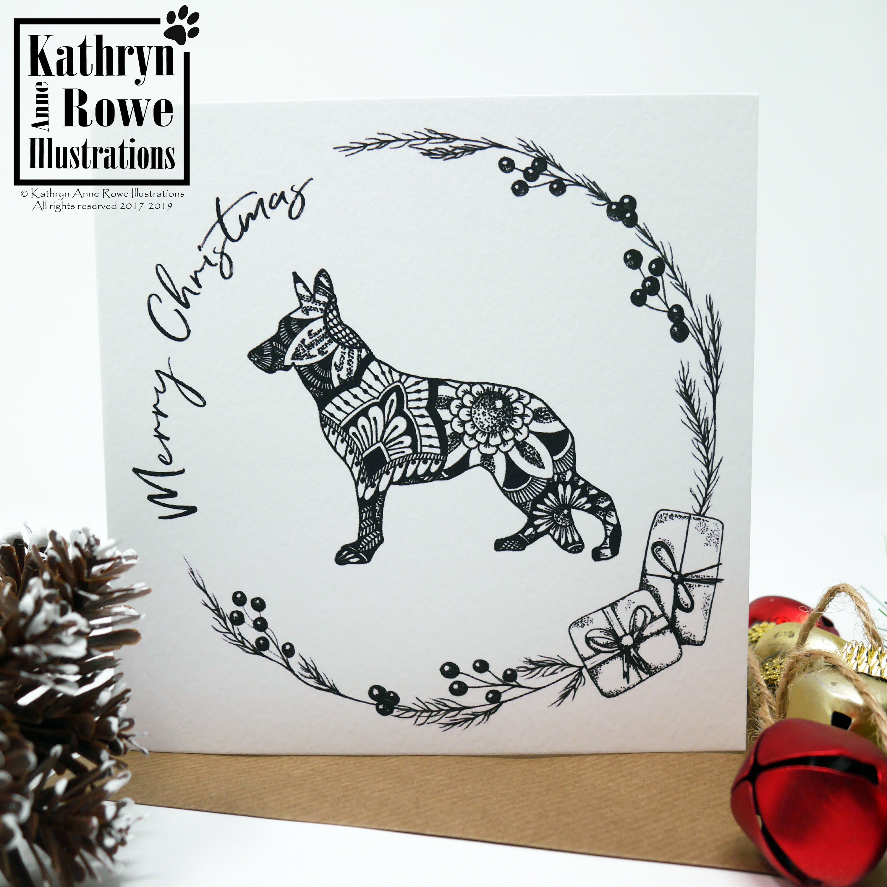 German Shepherd German Shepherd Card German Shepherd Gift Etsy