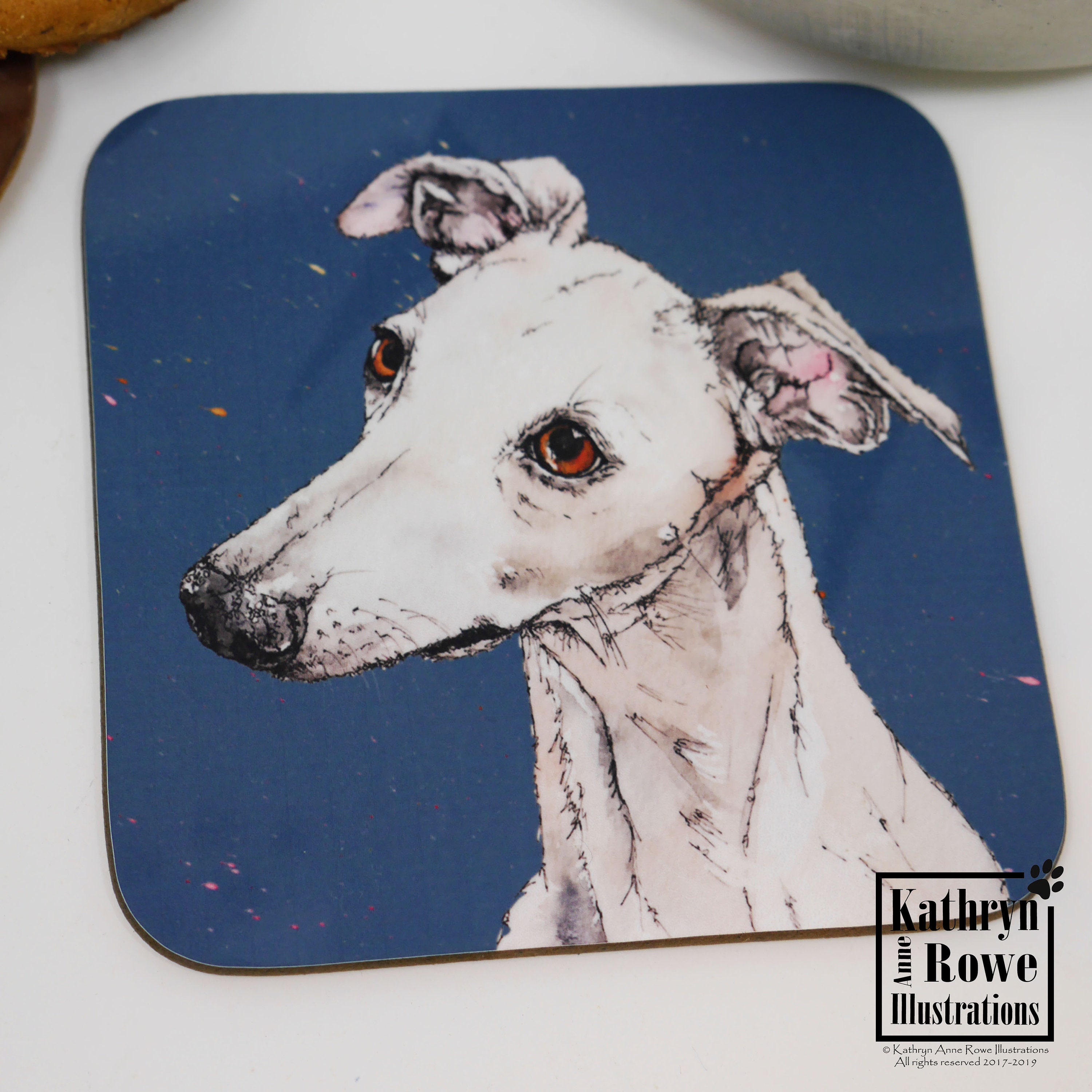 Whippet Whippets Whippet Gifts Sighthound Coaster Wedding Etsy UK