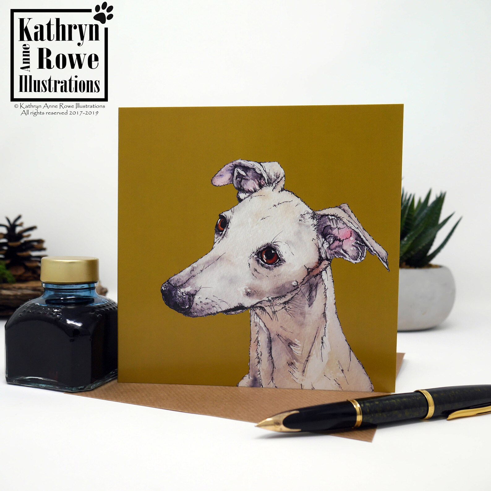 Whippet Greetings Card Whippet Gift Whippet Lover Whippet Etsy UK