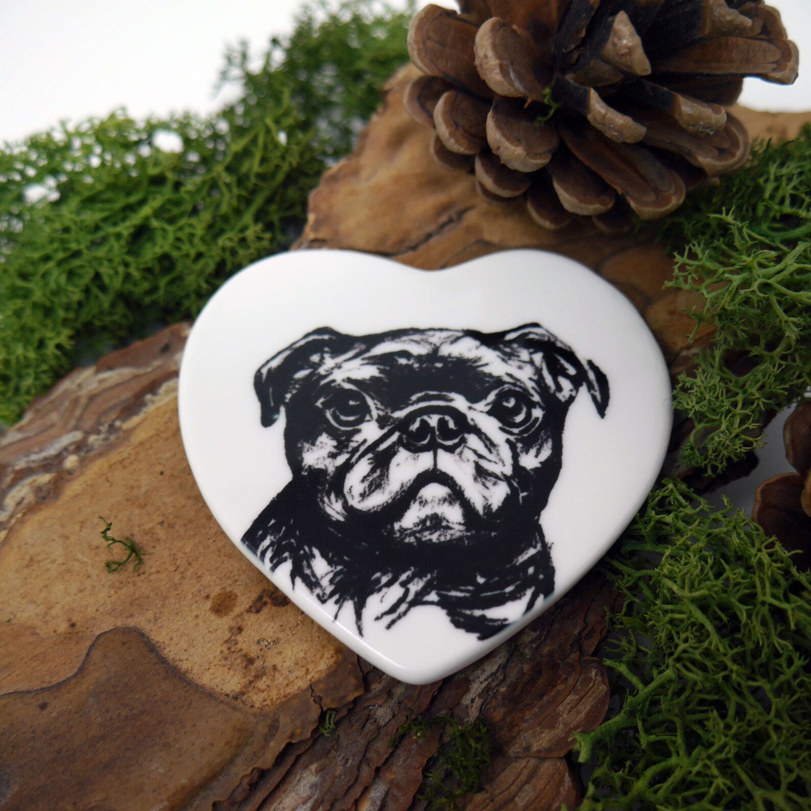 Pug Pug Lovers Gifts For Pug Lovers Pug Gift Letterbox Etsy