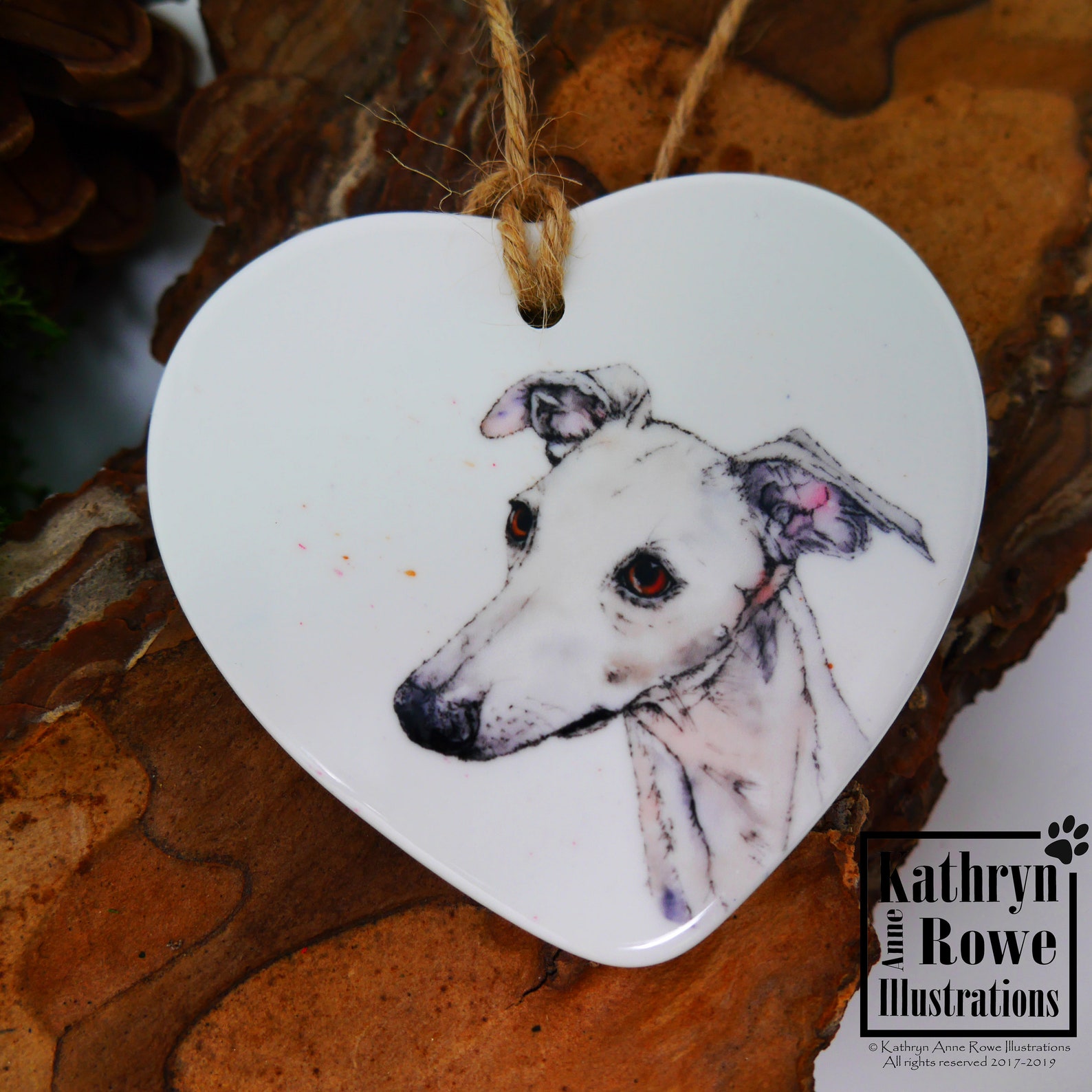 Whippet Whippet Gift Whippets Sighthound Letterbox Gift Etsy UK