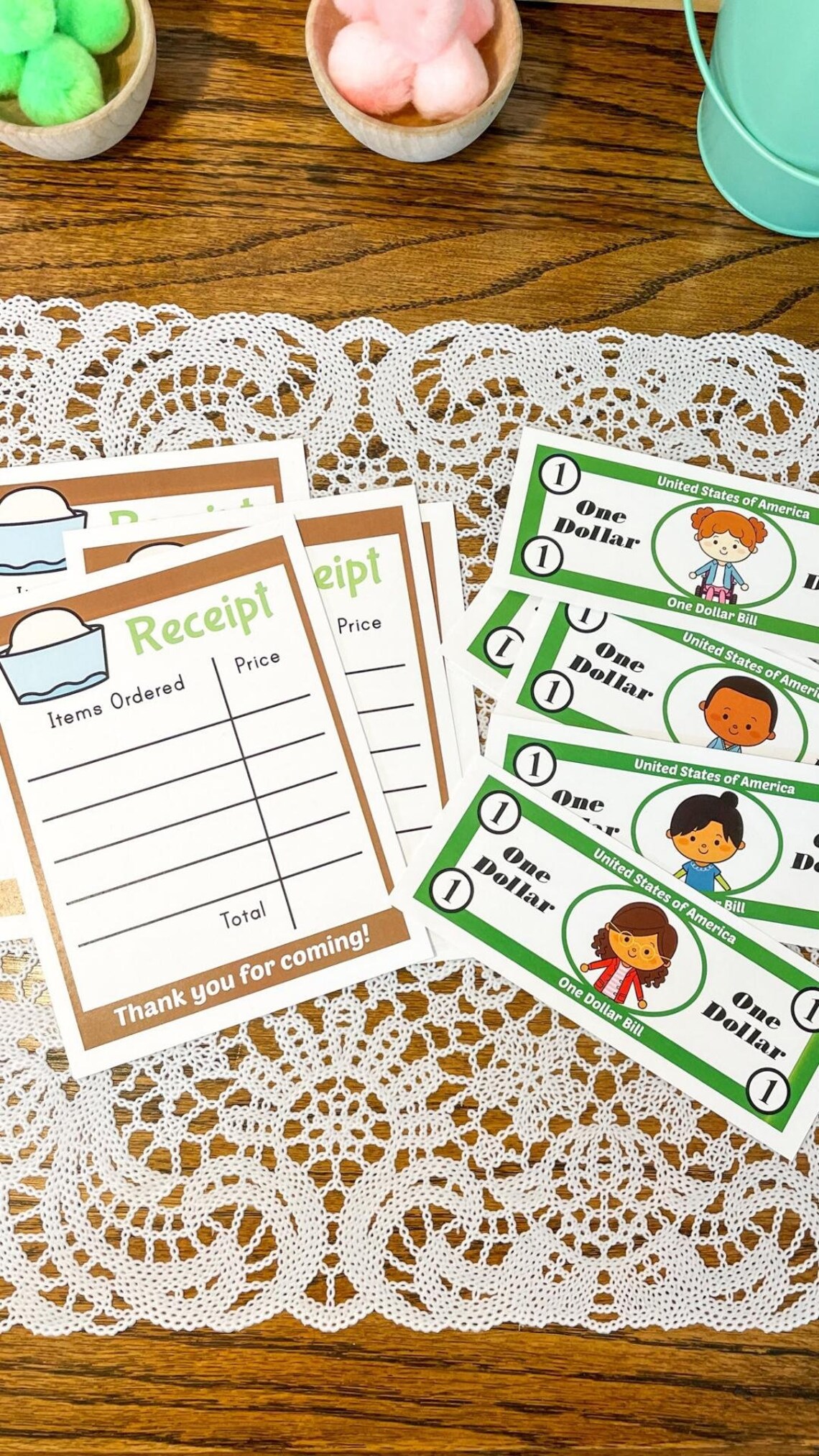 Ice Cream Shop Pretend Play Printables Ice Cream Kids Play - Etsy