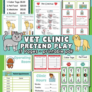 All 38 Pretend Play Printables Bundle Kids Pretend Play Kids - Etsy