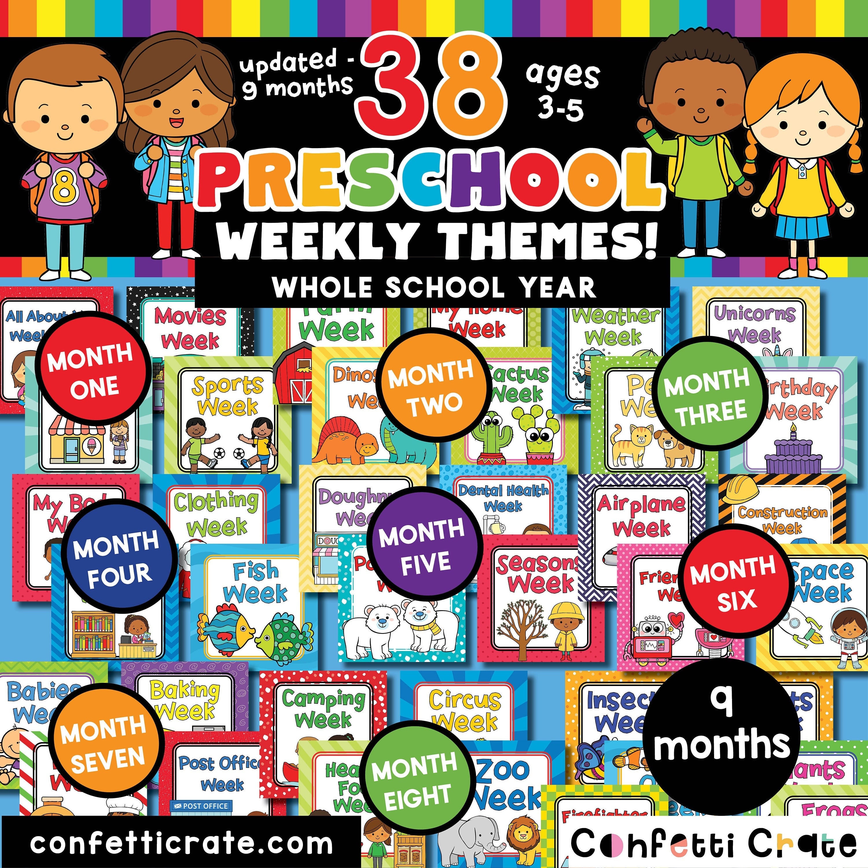 Preschool Curriculum, Preschool Worksheets, Homeschool Printables