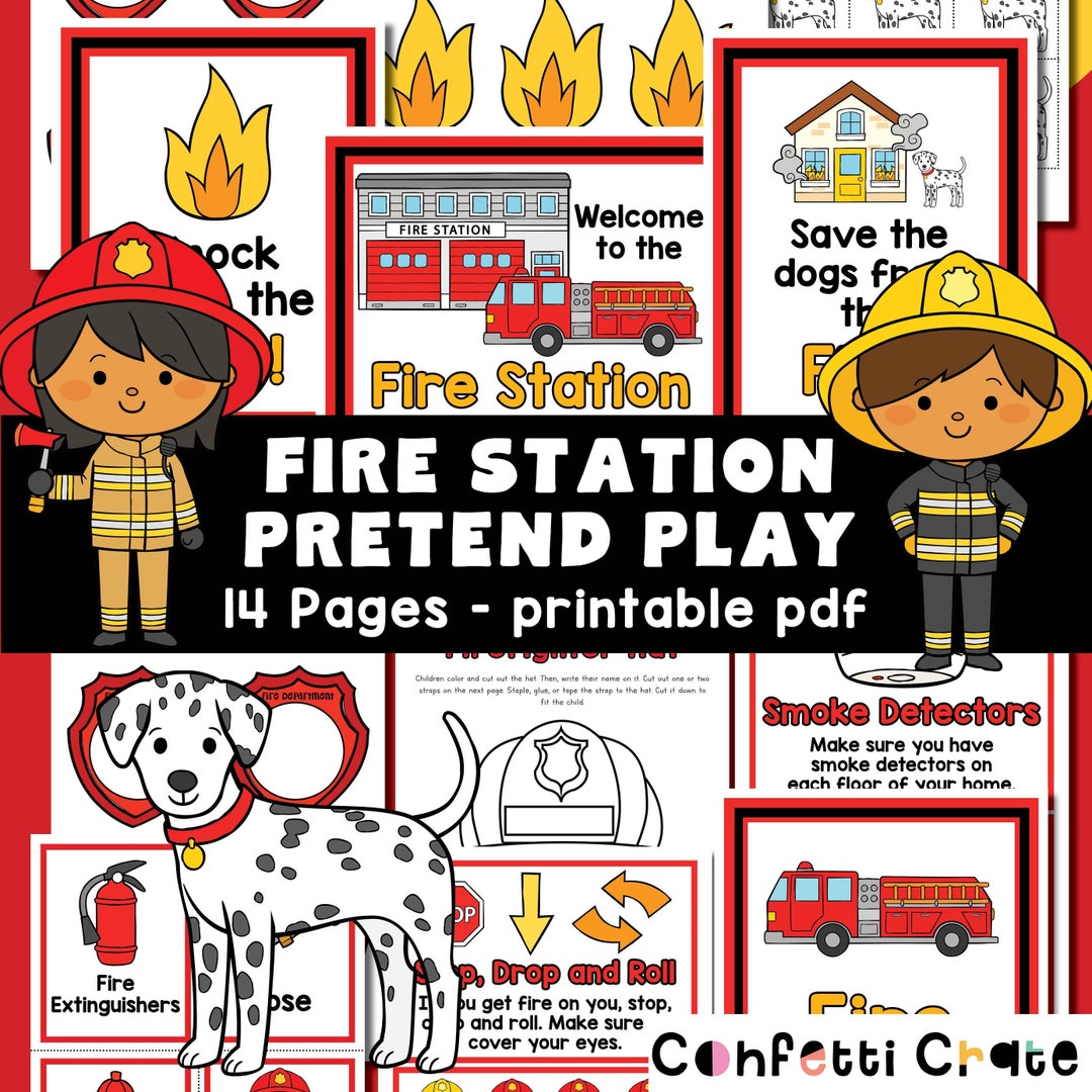 Firefighter pretend play discount