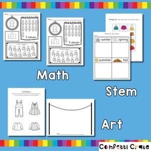 Clothing Preschool Curriculum Printable, Clothes Activities, Preschool ...
