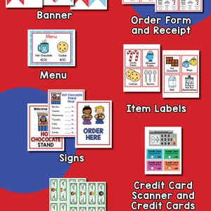 Hot Cocoa Pretend Play Printables, Hot Chocolate Stand Dramatic Play ...