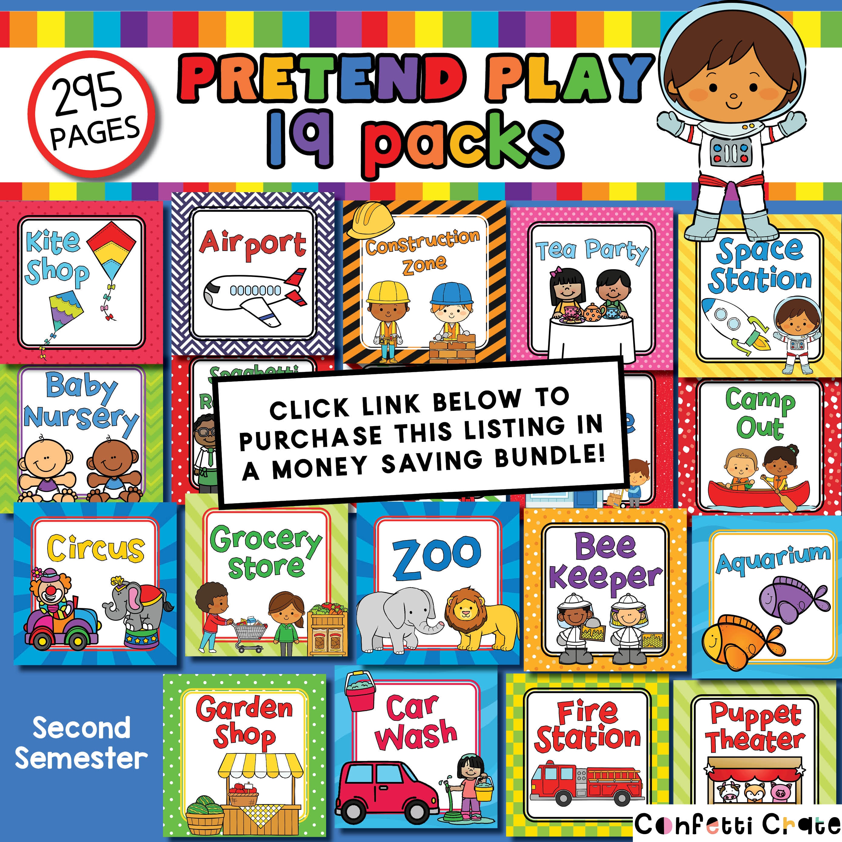 Circus Pretend Play Printables Carnival Dramatic Play Circus - Etsy
