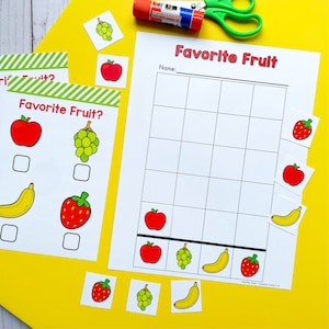 Preschool Foods Printable