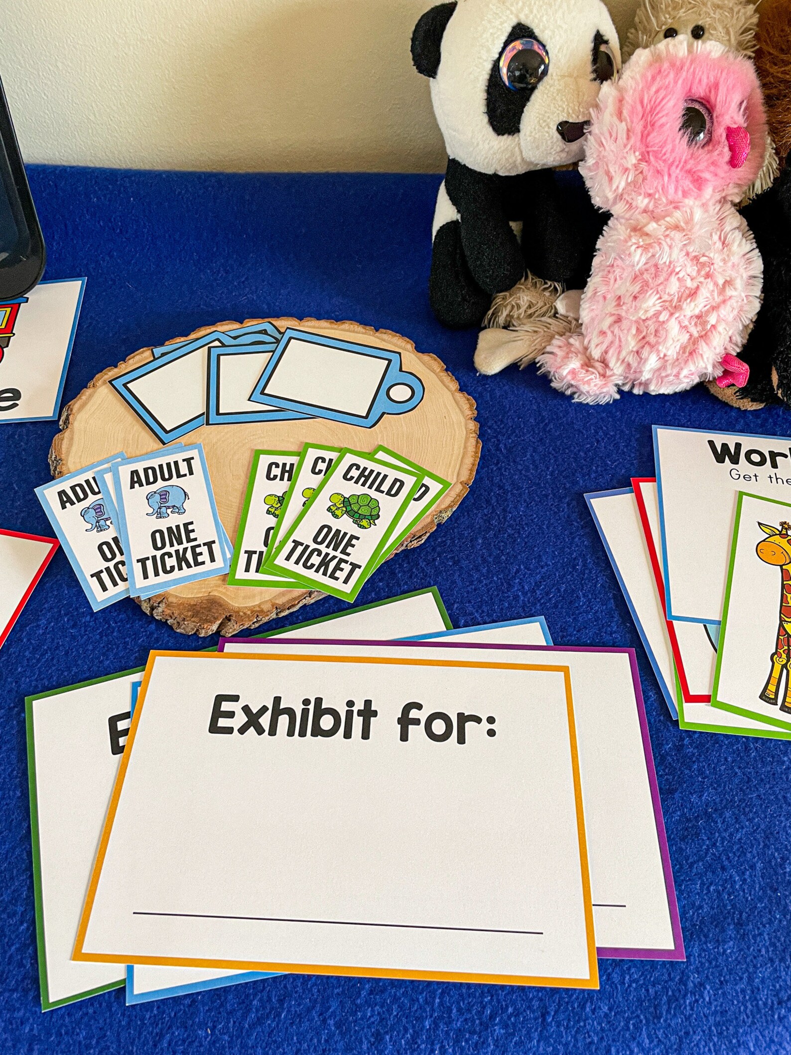 Zoo Pretend Play Printables Zoo Dramatic Play Daycare - Etsy