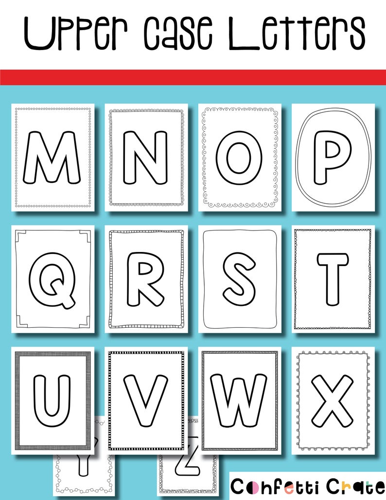 alphabet book printable preschool alphabet book homeschool etsy