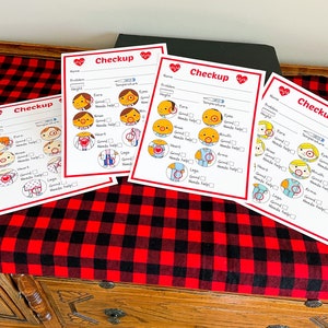 Doctor Pretend Play Printables, doctor dramatic play, hospital pretend, preschool printables, toddler activities, kindergarten image 6