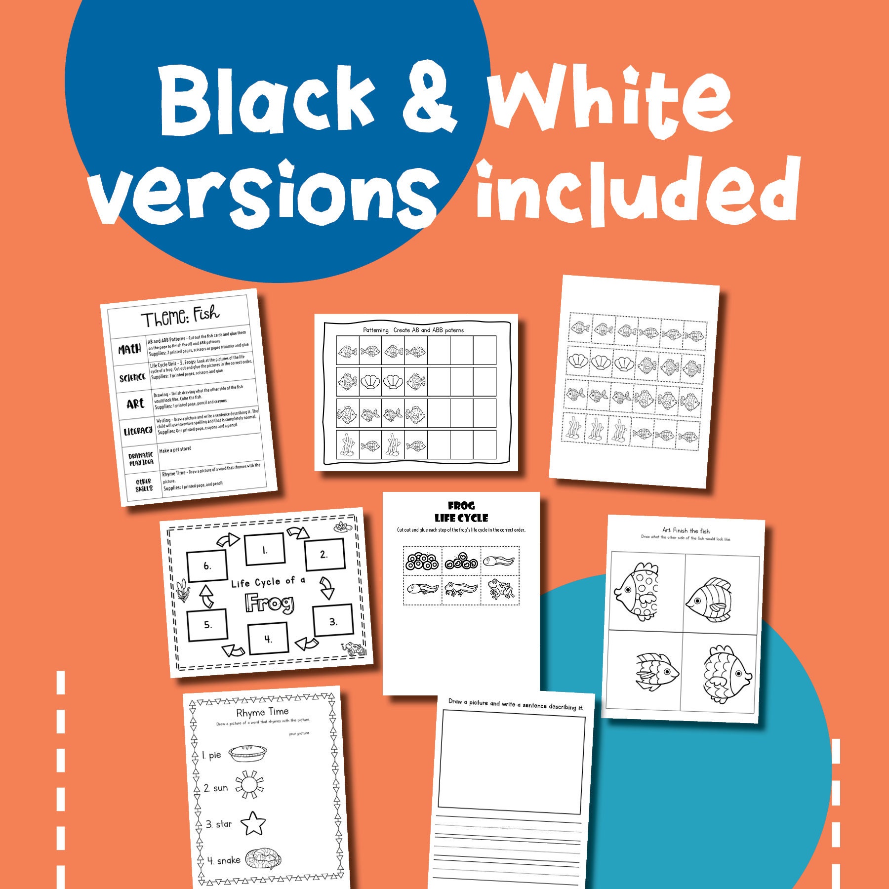 December Preschool Homeschool Curriculum printable files | Etsy