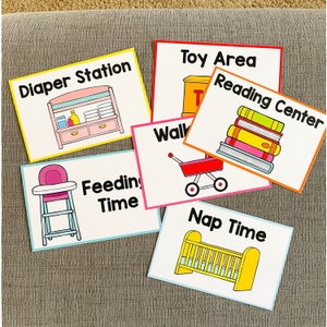 Baby Nursery Pretend Play Printables Baby Dramatic Play - Etsy