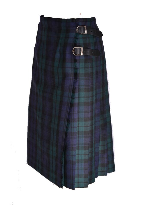 midi kilt skirt