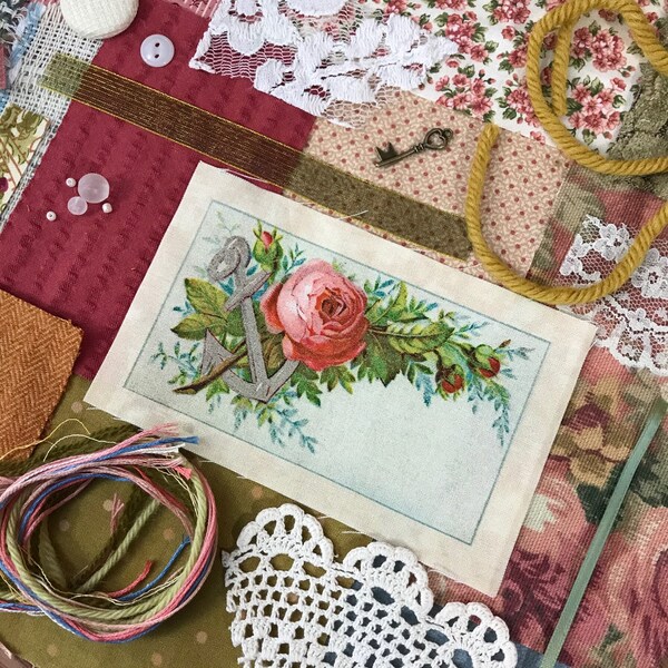 Flea Market Flowers Quilt Kit Etsy