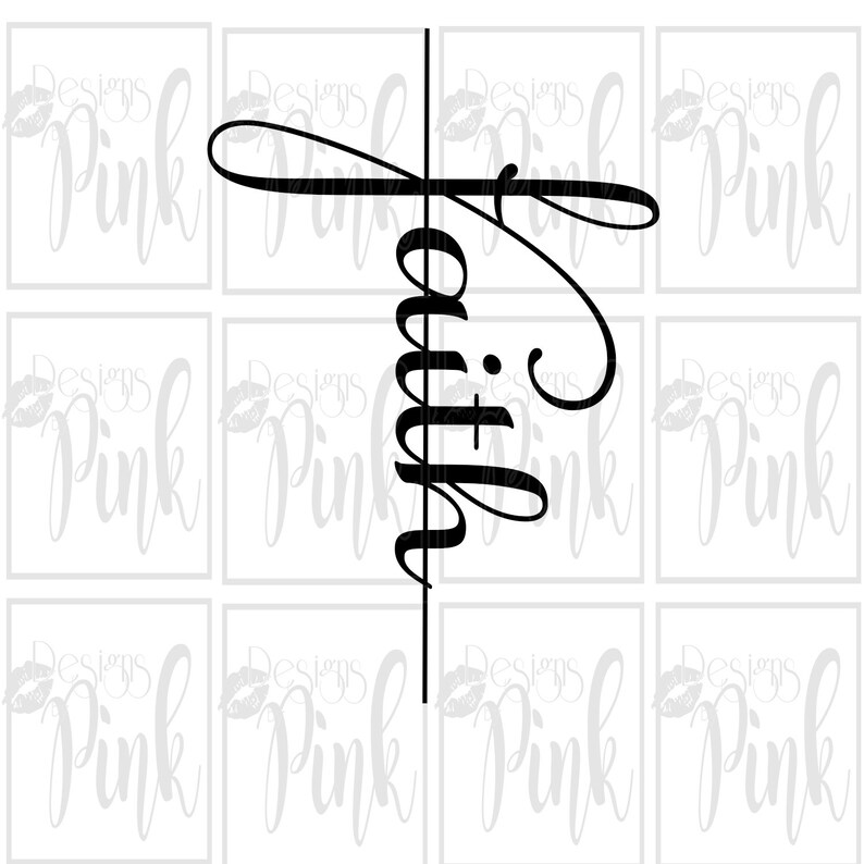 Download Faith Cross svg cricut silhouette cut file design space ...