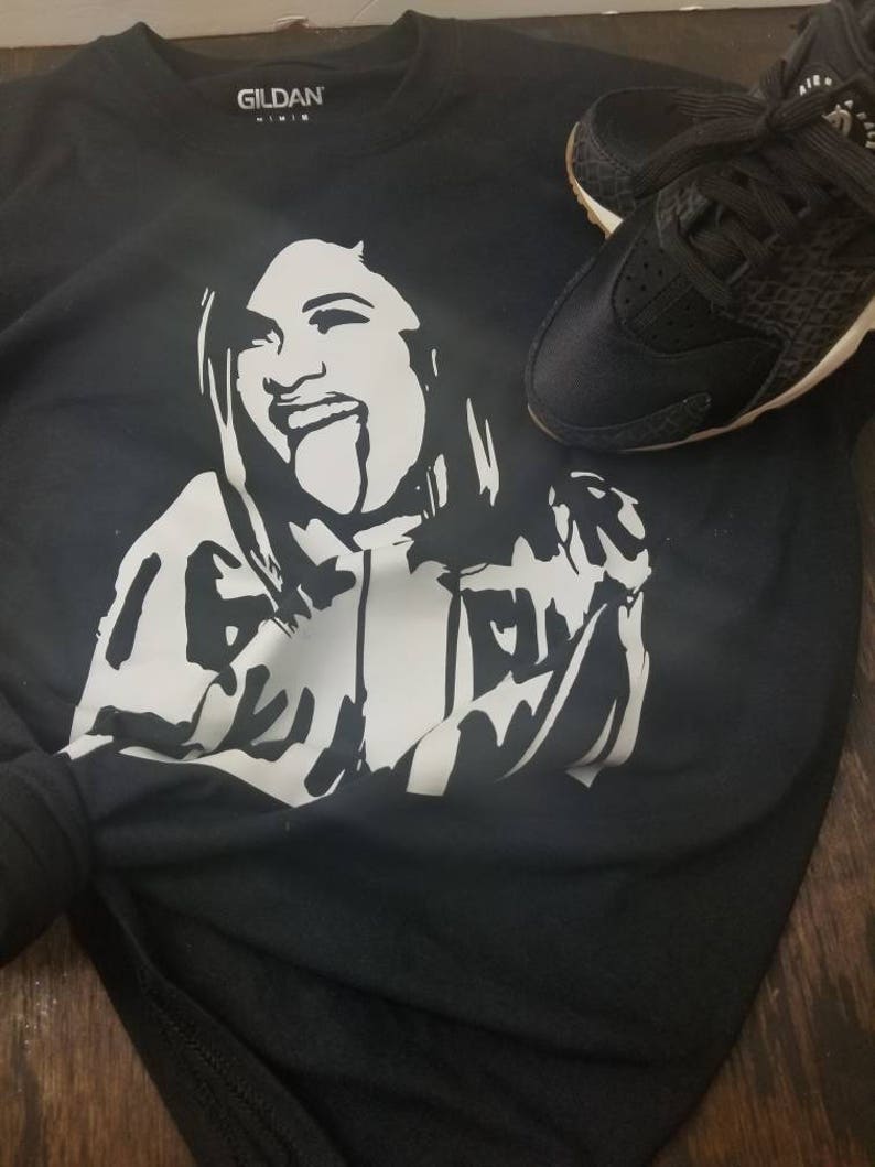 Download Cardi B T-shirt SVG for Tshirt Vinyl Bodak Yellow | Etsy